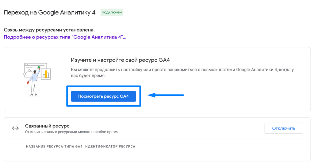 Настройка GA версии 4