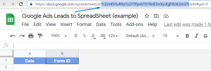 Переменная tableId 