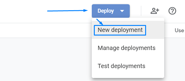 New deployment