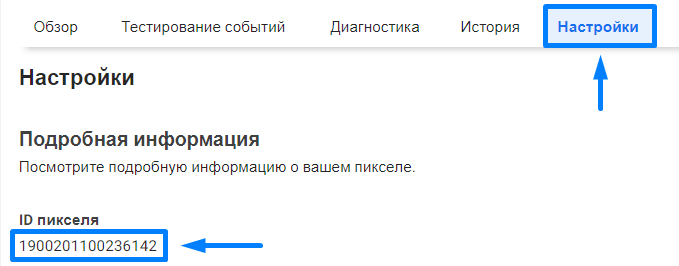 ID пикселя